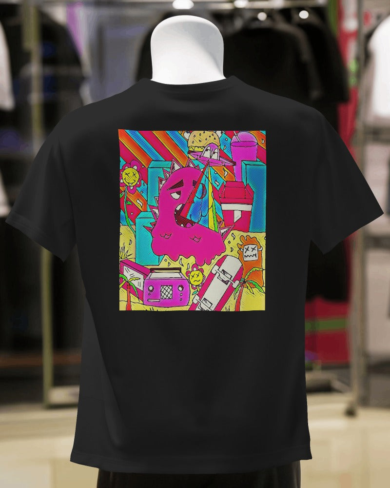 Unisex UFO Print T-shirt